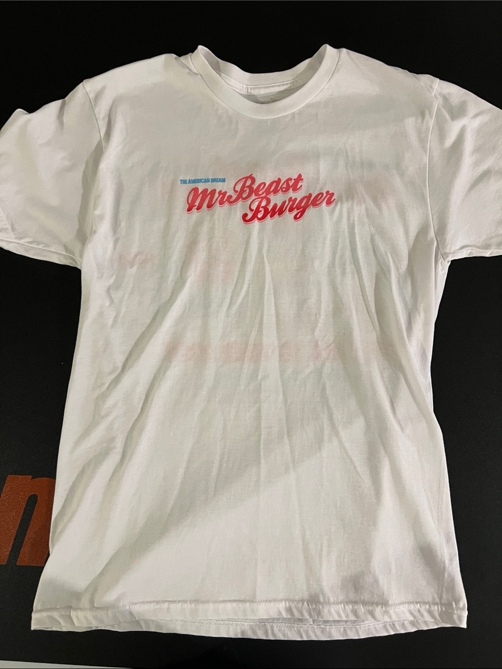 White Logo Tee